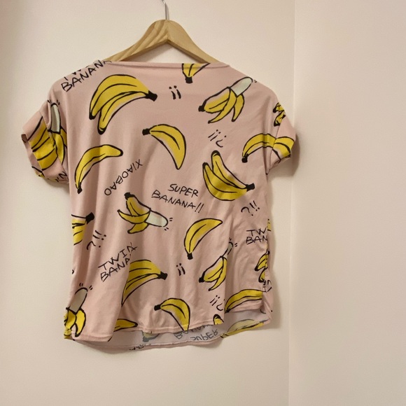 Banana shirt. Girls M shirt. - Picture 3 of 3